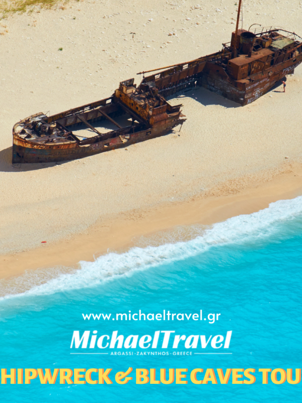 Cruise to Shipwreck-Navagio & Blue Caves- Michael Travel